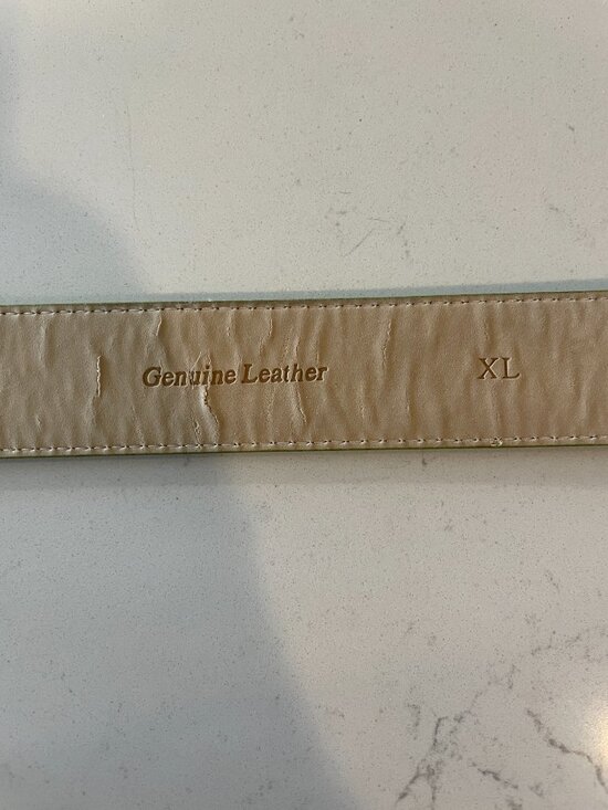 Coach genuine leather belt XL